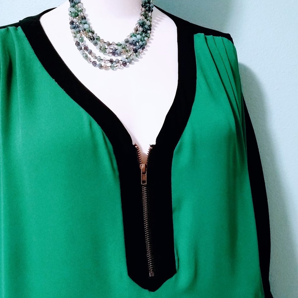 Green Oversize top Size XS